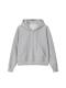 UUSSAN Boxy Hoodie 23秋中性加绒拉链帽衫短款卫衣宽松连帽休闲