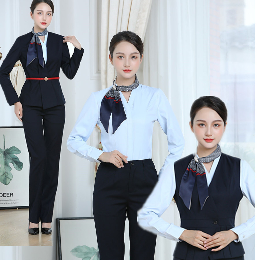 2021华美中国移动公司新款服装移动营业员工作服职业女装制服春装