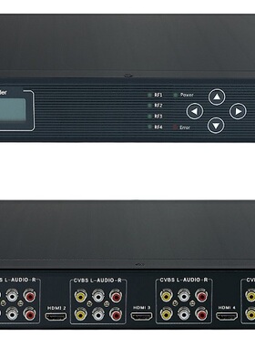 CEL-5304四路高标清综合解码器4*DVB-S/S2 RF输入4*AV+4*HDMI输出