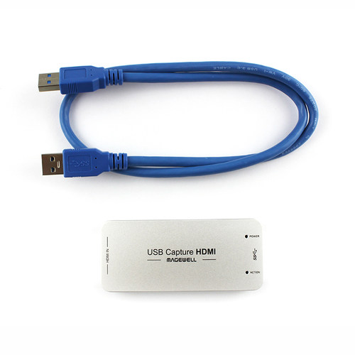 美乐威USB 3.0外置式单路高清采集棒，型号：USB Capture HDMI （老款型号：XI100DUSB-HDMI）免驱设计，可支持Windows/Mac/Linux系统，支持众多的第三方软件