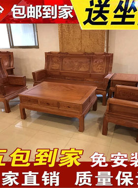 菠萝格花梨木中式组合仿古家具