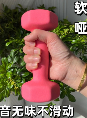 女士健身器材纯铁家用小哑铃女生瑜伽瘦臂肚子1/1.5/2/3/4kg公斤