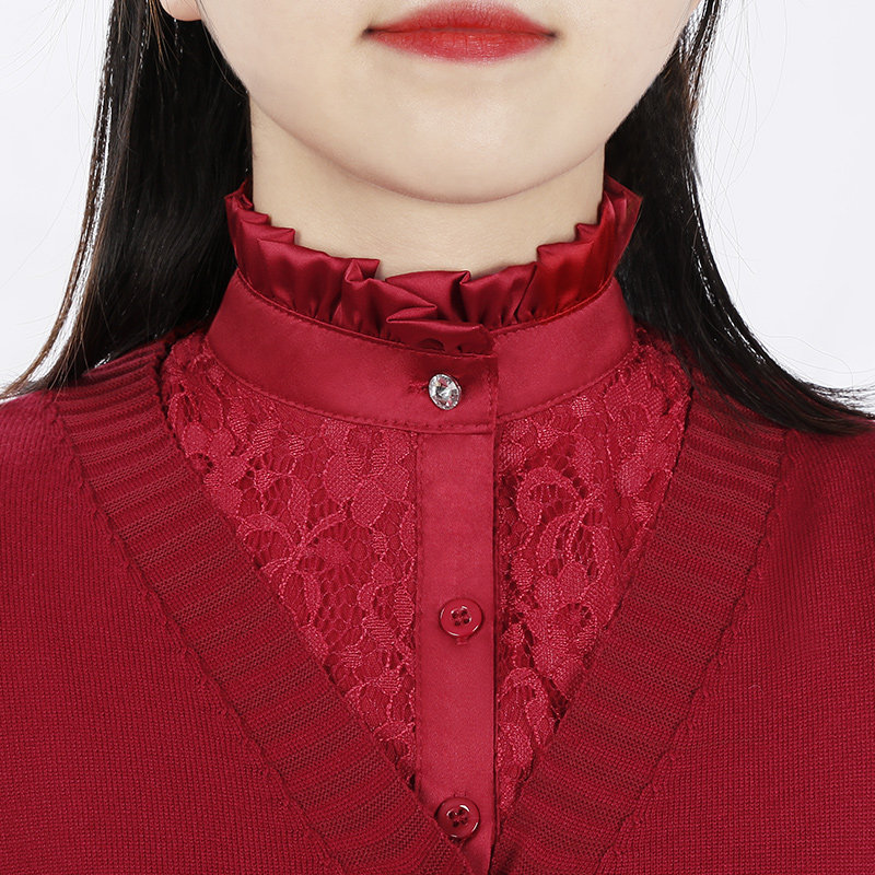 假领子女百搭假领春季配毛衣衬衫高端衬衣领子装饰女士立领假衣领