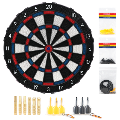CUESOUL/Q獸专业比赛用软式飞镖靶软镖镖盘套装 家用飞镖靶安全靶