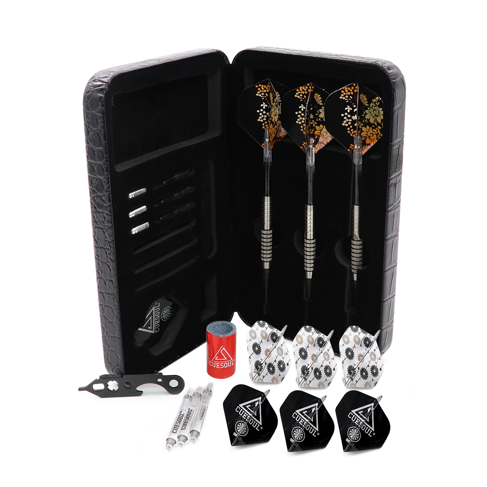 CUESOUL/Q獸18克钨钢镖飞镖专业赛级俱乐部软式电子飞镖套装C3206