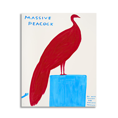 【一口价】插画师David Shrigley复刻版画水果小清新装饰挂画芯