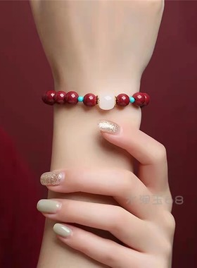 帝王紫砂虎年男女款天然手链礼物