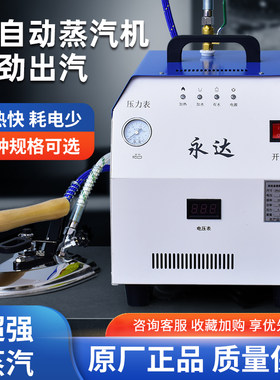 永达自动加水节能锅炉熨斗全蒸汽熨斗工业大功率窗帘熨斗挂烫机