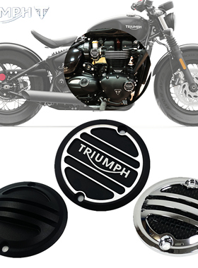 适用凯旋Bobber发动机ACG徽章Speedmaster离合改装饰盖speed twin