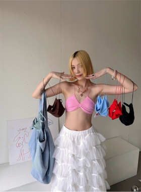 HELLOTANGO《色彩自由2.0》春游出行彩色亮色美背细带bra83306-1#