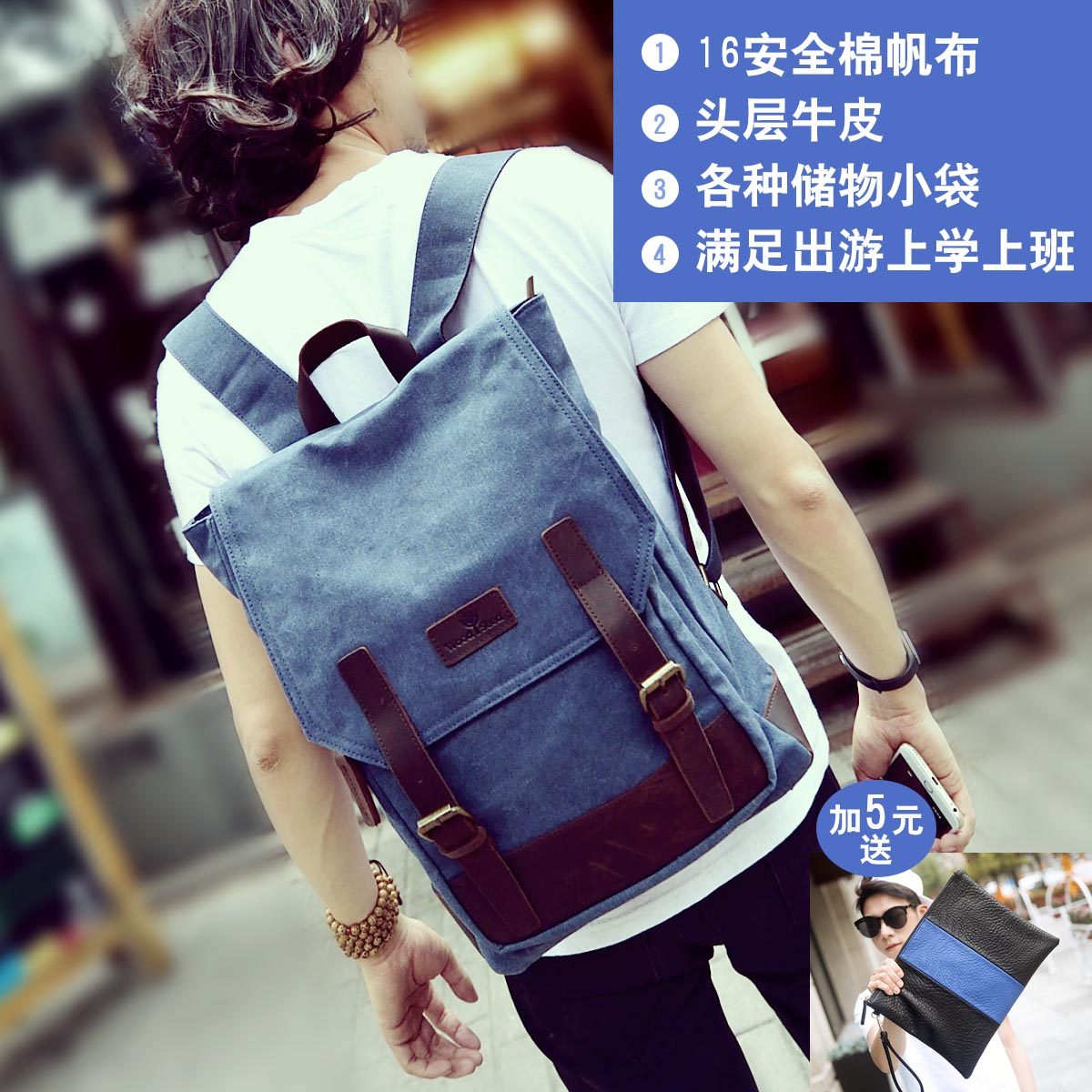 Sac pour homme - Ref 50507 Image 4