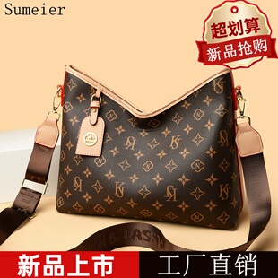 百搭包包新款2025托特大容量女包单肩时尚腋下洋气斜挎包斜挎包