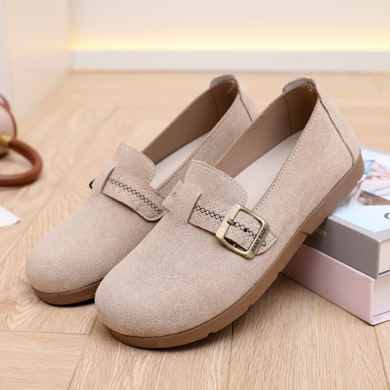 2026新款勃肯鞋女软底一脚蹬休闲鞋懒人鞋春季浅口布鞋女单鞋平底,女鞋,勃肯鞋/软木鞋,淘宝优惠券,粉丝福利购,淘宝优惠卷