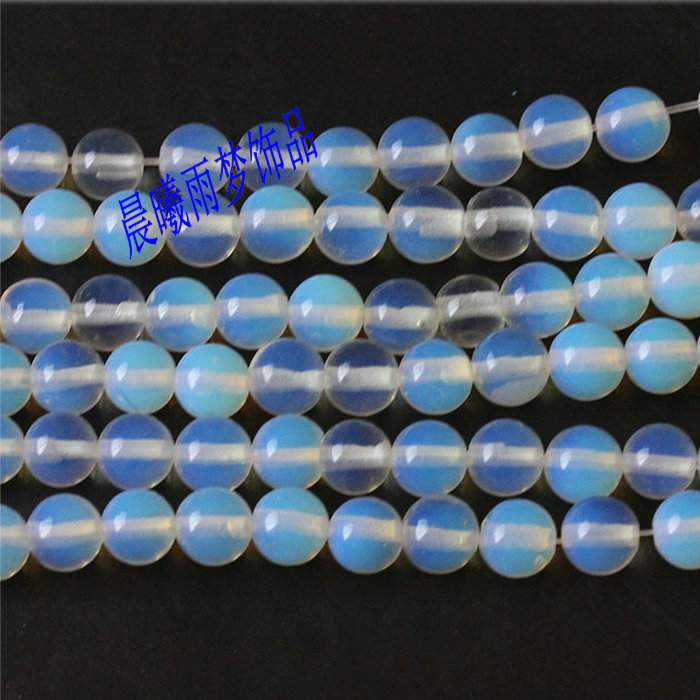 diy蛋白石半成品手工项链散珠