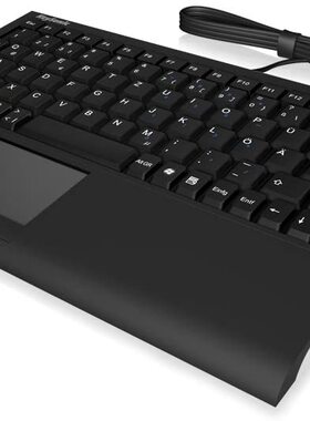 Keysonic ACK-540U+US迷你SoftSkin电脑88键工业工控键盘