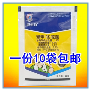 蓝药水11%精甲咯嘧菌 根腐病烂秧病恶苗病专用杀菌药杀菌剂正品