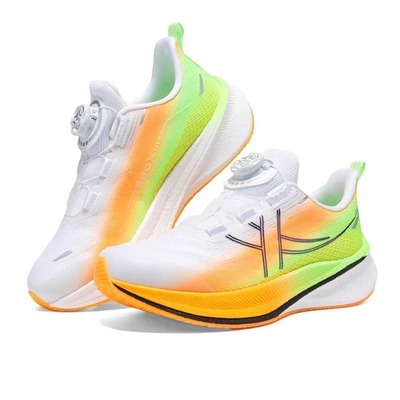 360X lite特步童鞋儿童体考跑步鞋男童女童旋转扣透气碳板运动鞋