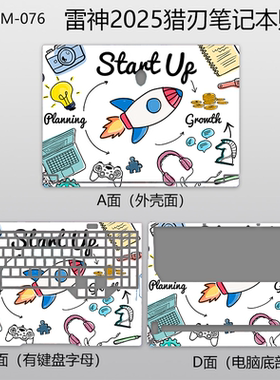 适用雷神aibook14air外壳保护膜aibook15电脑贴纸MixBook Air贴膜