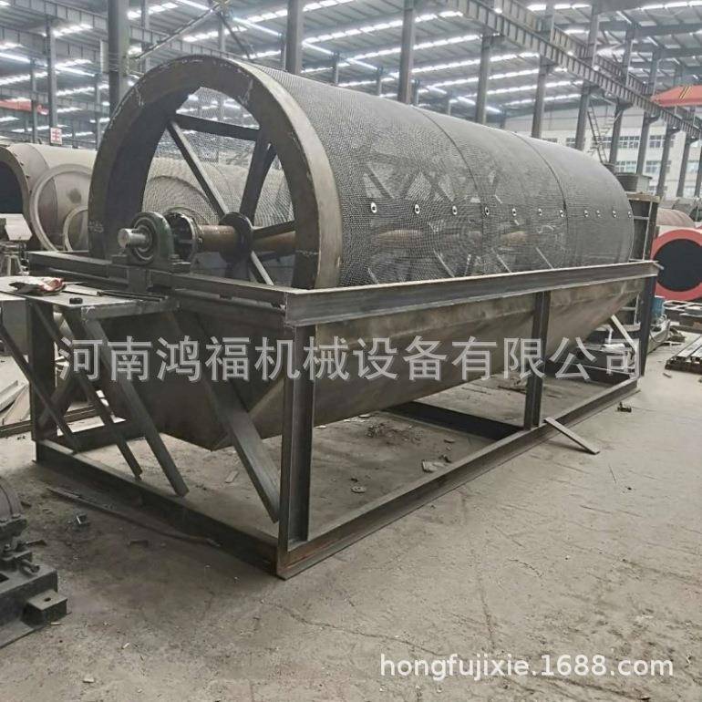 供销无轴滚筒筛 电动滚筒筛分机 煤粉分样筛 耐用型移动式筛沙机