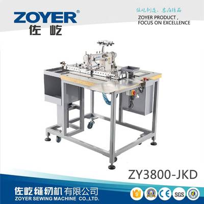 ZY3800-JKD佐屹链式卷口袋机1/2/3针链式缝纫机juki原装MH380机头