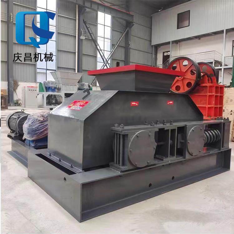 对辊破碎机液压炉渣煤炭双齿辊式制砂机挤压式煤矸石河卵石粉碎机,机械设备,粉碎机,淘宝优惠券,粉丝福利购,淘宝优惠卷