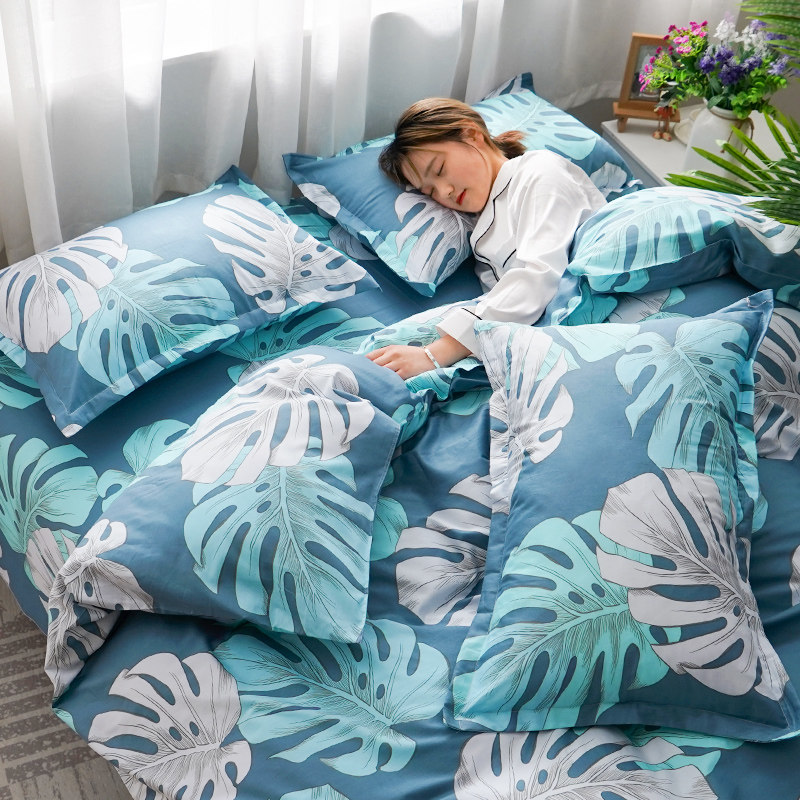 Quilt cover singleton pure cotton student dormitory Single Double 200x230 Cotton quilt 1.5 rice 1.8x2.0m Sheetin the Bedclothes , Quilt  category - from Buy2taobao.com to provide professional Taobao agent buy service