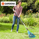 德国嘉丁拿进口园艺搂草耙可调草塑料耙头枯叶杂草碎草耙家用耙子