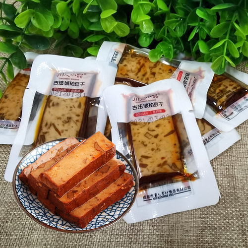 川人小品琥珀豆干散装500g