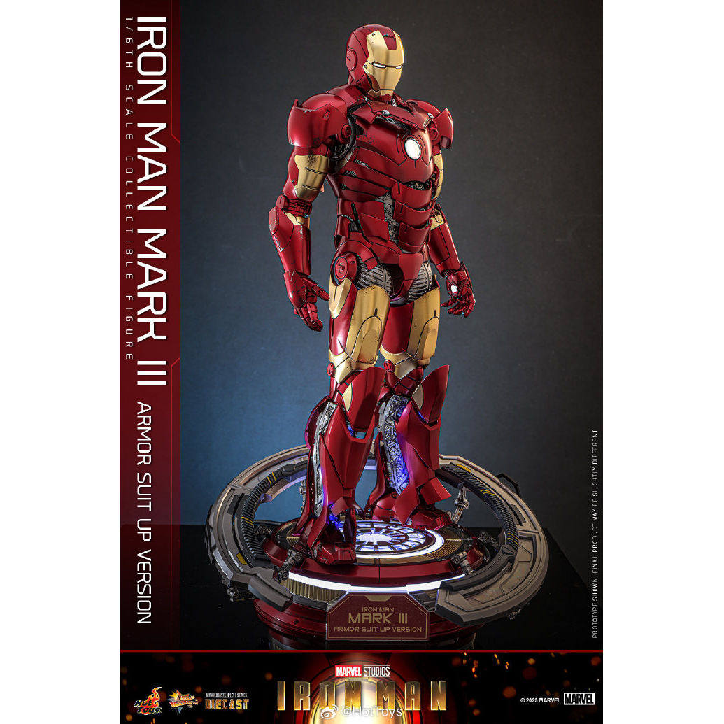 Hot Toys Iron Man Mark 3 Authentic Alloy Open Armor - Buy from Taobao, China | Shopme Agent