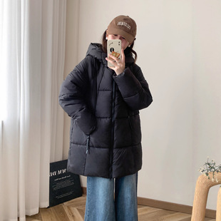 2025冬季新款羽绒棉服女中长款加厚小个子今年流行爆款外套