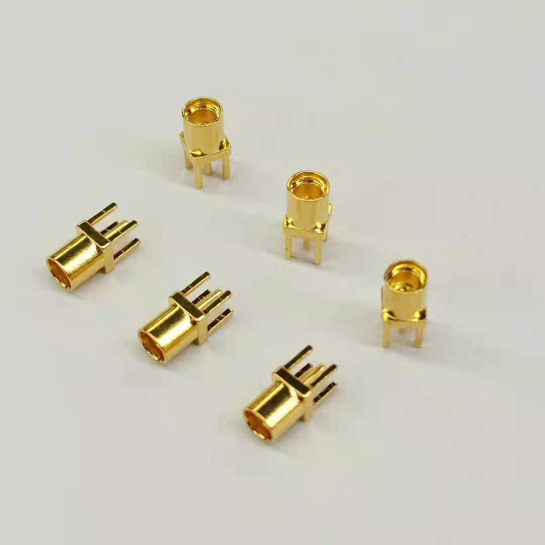 小体积 mmcx射频连接器 mmcx-ke 阻抗50r 无线收发模块接头母座