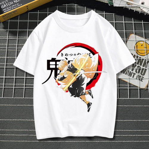 鬼灭之刃动漫周边短袖T恤男女