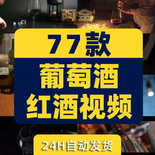 葡萄酒红酒倒酒碰杯喝酒干杯举杯特写抖音短视频高清实拍素材剪辑