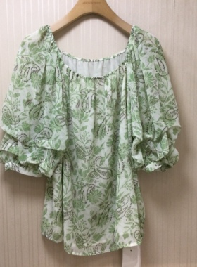 思慕缇专柜正品2025夏装新款时尚百搭显瘦小衫SJ140523-G9吊牌560