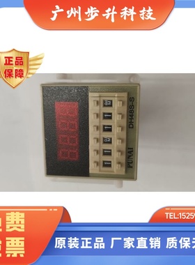 PUNAI DH48S-S 220V DH48S 普耐计时器 循环双延时数显时间继电器