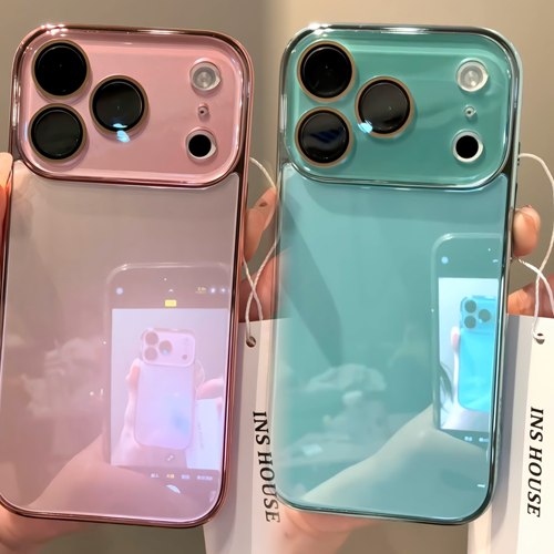 韩系ins高级感糖果色电镀适用iphone17promax苹果16p手机壳15新款