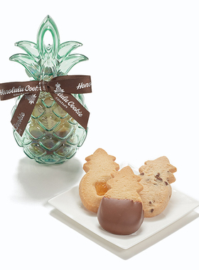 美国直邮Honolulu夏威夷曲奇饼干5包菠萝75g