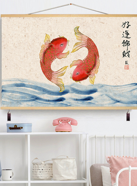 鑫楠客厅简约定制中国风装饰挂画