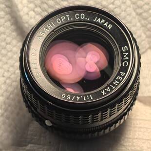 宾得SMC PENTAX 50mm f1.4手动镜头，PK卡口，日本产,全金属镜身