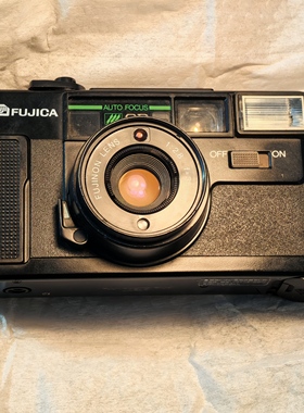 富士Fujica AUTO-7QD胶片相机，38mm f2.8定焦镜头