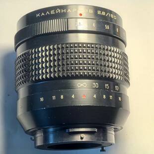 较新的基辅60口150/2.8镜头，KIEV / P6卡口卡列纳尔3镜头150F2.8