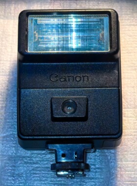 佳能SPEEDLITE 177A闪光灯，日本原装老款，三触点热靴