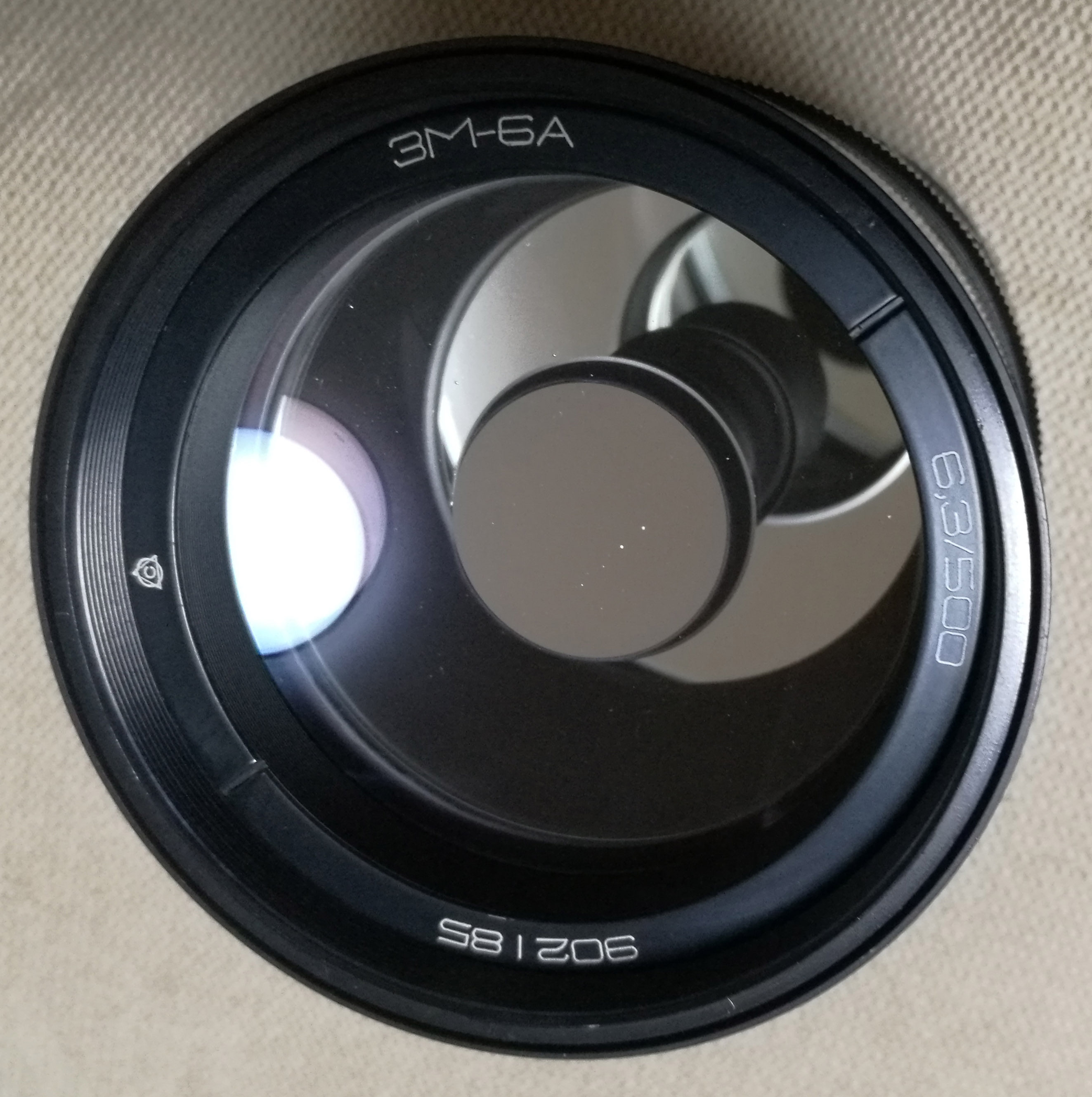 俄罗斯3M-6A,500F6.3折反射镜头,老款大500反射镜头，500mmF6.3
