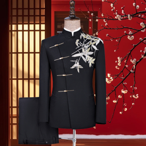 相爱99新中式中山装演出服合唱服