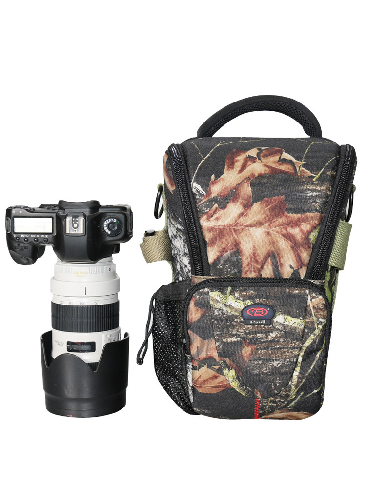 CANON NIKON 대형 바디 70-200MM 사진 가방 케이스 기계에 적합 24-70-300MM1DX 어깨 망원 렌즈 사진 가방 SLR 카메라 가방 100-400MM500 야외 어깨