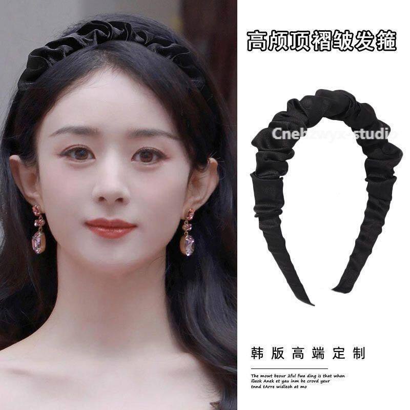 赵丽颖同款发箍高颅顶显脸小发卡盘发器