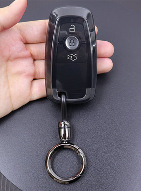 适用福特钥匙套包蒙迪欧探险者锐界锐际福克斯EVOS撼路者透明超薄