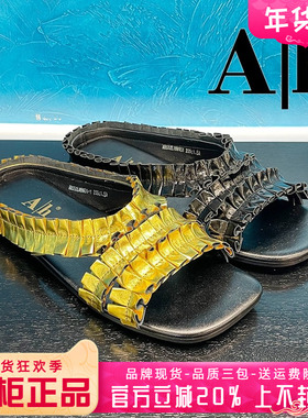 正品卡美星Ah女鞋2025夏季新款休闲平底舒适凉拖鞋ABS52L69901