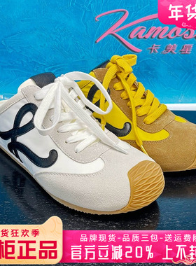 正品卡美星女鞋2025夏季新款平底后空休闲鞋拖鞋KWW52K60822