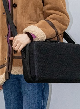 适用HP Office Jet250一体机打印机收纳包单肩硬壳抗压防震数码盒